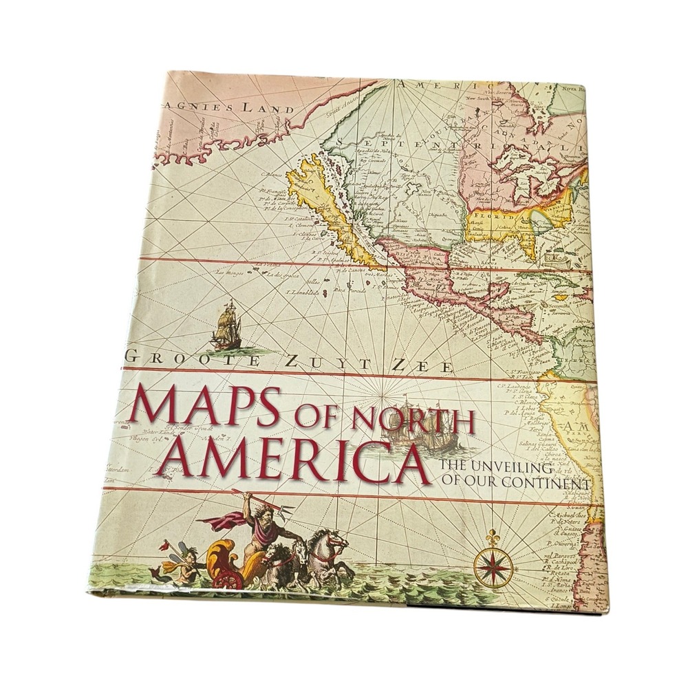 Maps of North America HC DJ Book Quercus 2008 Cartography History Geography